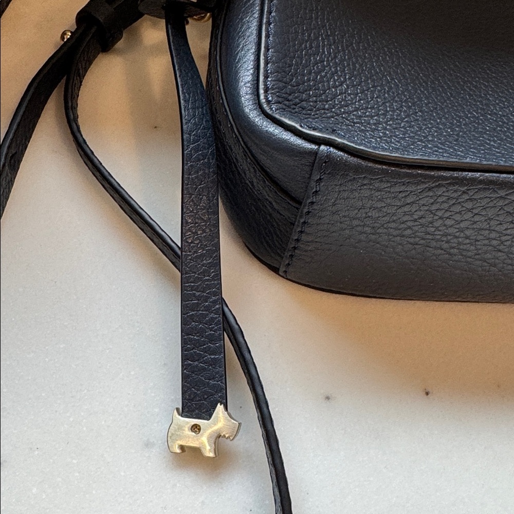 Radley Dukes Place Zip Top Cross Body Bag, Navy - Picture 6 of 10